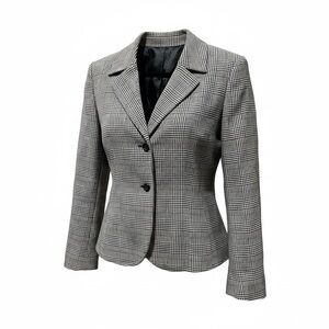 Pendleton 100% Virgin Wool Glen Plaid Blazer – Size 14